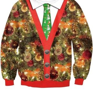 NEW! Arvilhill Ugly Christmas Long Sleeve Top Size Small